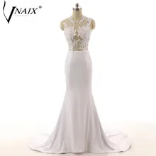 Vnaix P1277 Русалка Выпускные платья vestidos fiesta прозрачная аппликация Свадебная Сексуальная Пром кружевное платье по индивидуальному заказу