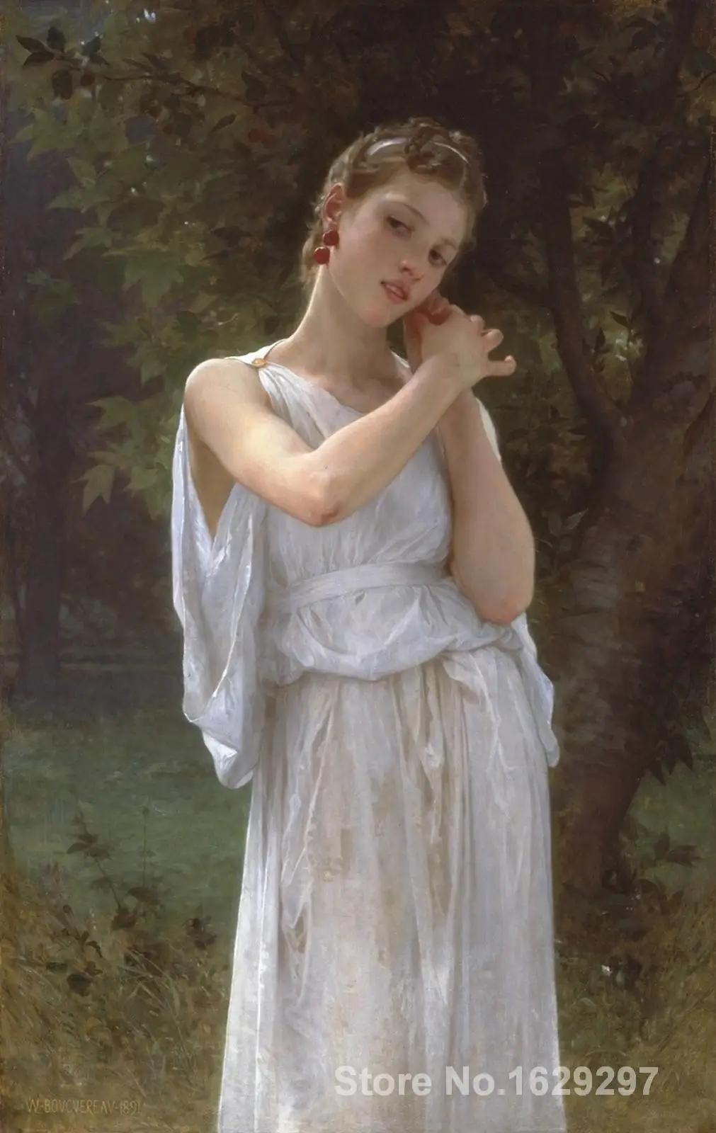 bouguereau william adolphe painting earrings earring