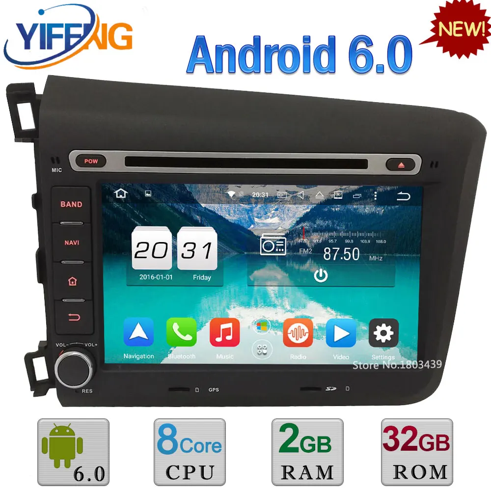Android 6 0 WIFI Octa Core PX5 8 32GB ROM 4G DAB 4GB RAM RDS BT