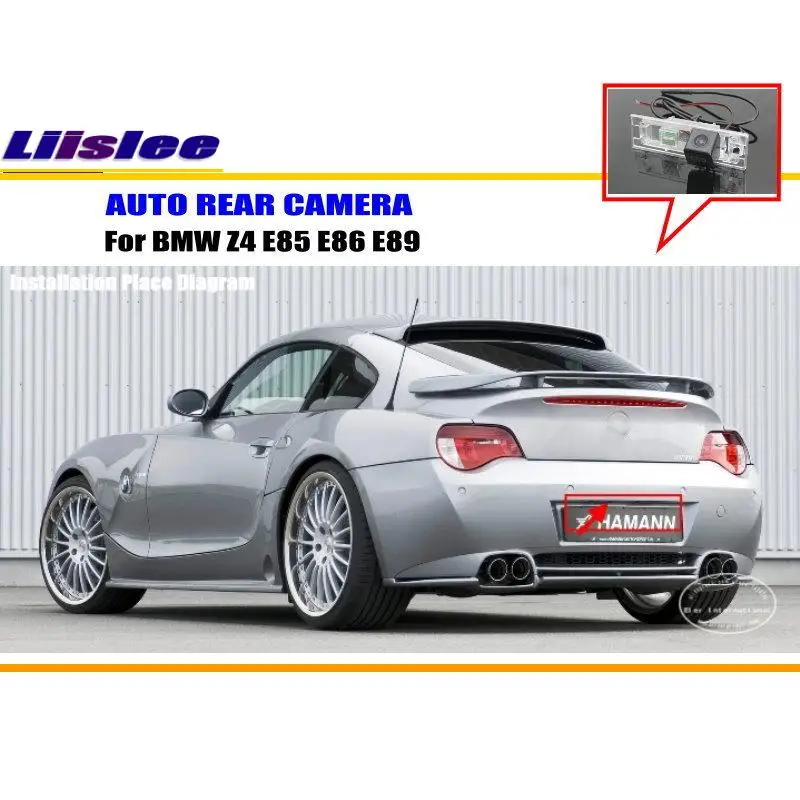 

For BMW Z4 E85 E86 E89 Car Rearview Rear View Camera Back Parking RCA NTST PAL AUTO HD CCD CAM Accessories Kit