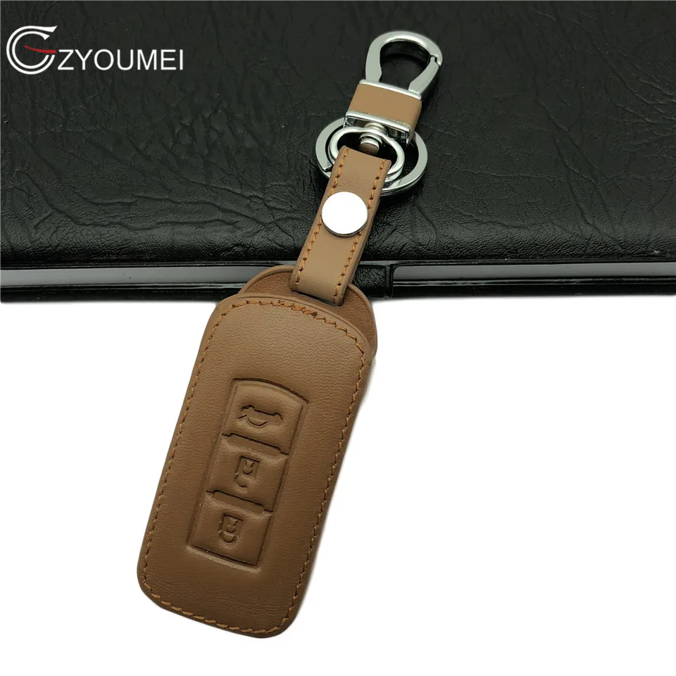 Buy Genuine Leather Car Key Cover Key Case For Mitsubishi ASX Extension