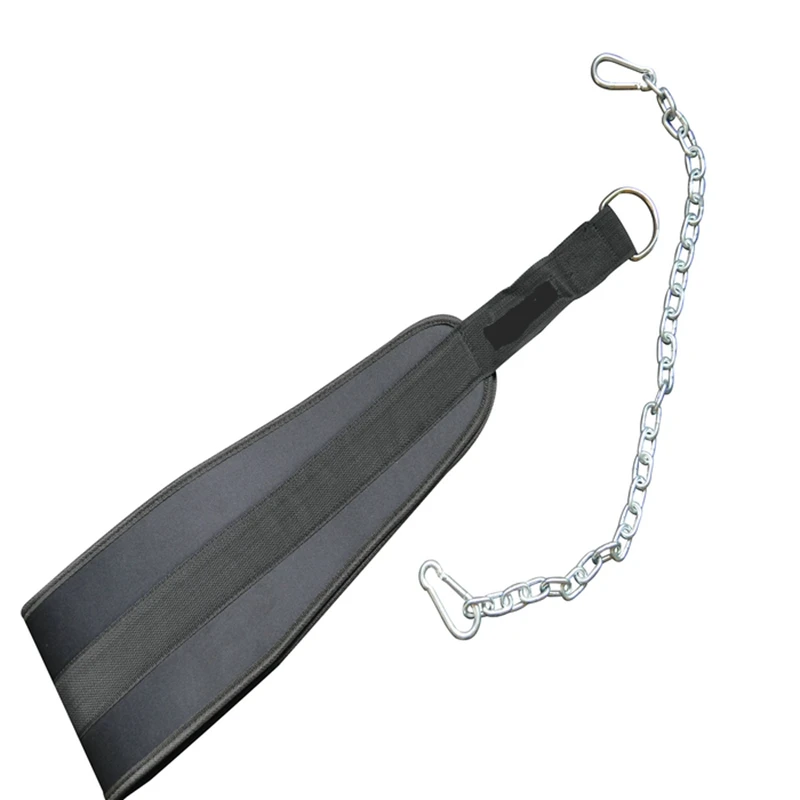 Fitness Equipments Weightlifting Dip Belt Weight Lifting Gym Body Waist Strength Training Power Building Dipping Chain Pull Up