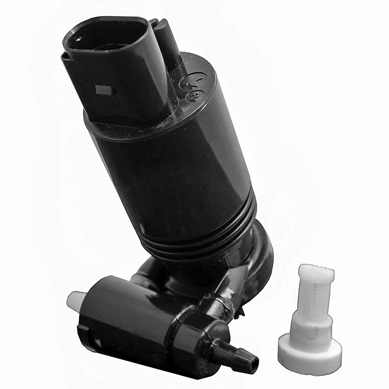 Professional Windshield Windscreen Wiper Washer Pump Assy Black