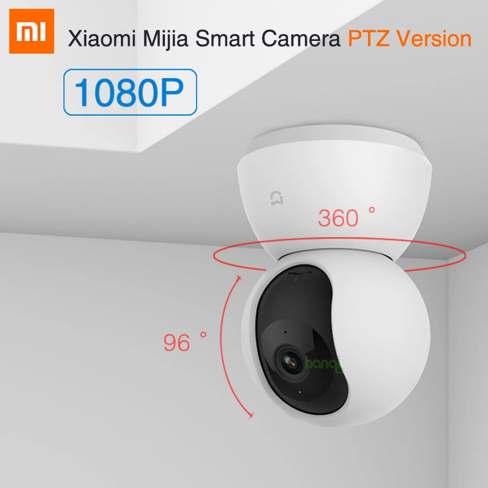 Xiaomi MI Mijia Samrt камера PTZ 1080P умная IP Веб видеокамера с углом обзора 360 градусов WIFI