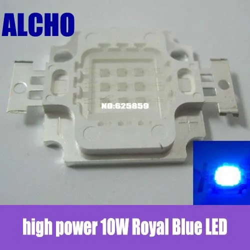 10 шт. светодиодные лампы высокой мощности Вт 450 нм нм|royal blue led|power led royal bluepower 10w |