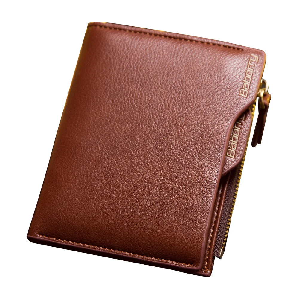 

2018 High quality Wallet Men Soft Leather wallet with removable card slots multifunction men wallet purse male clutch