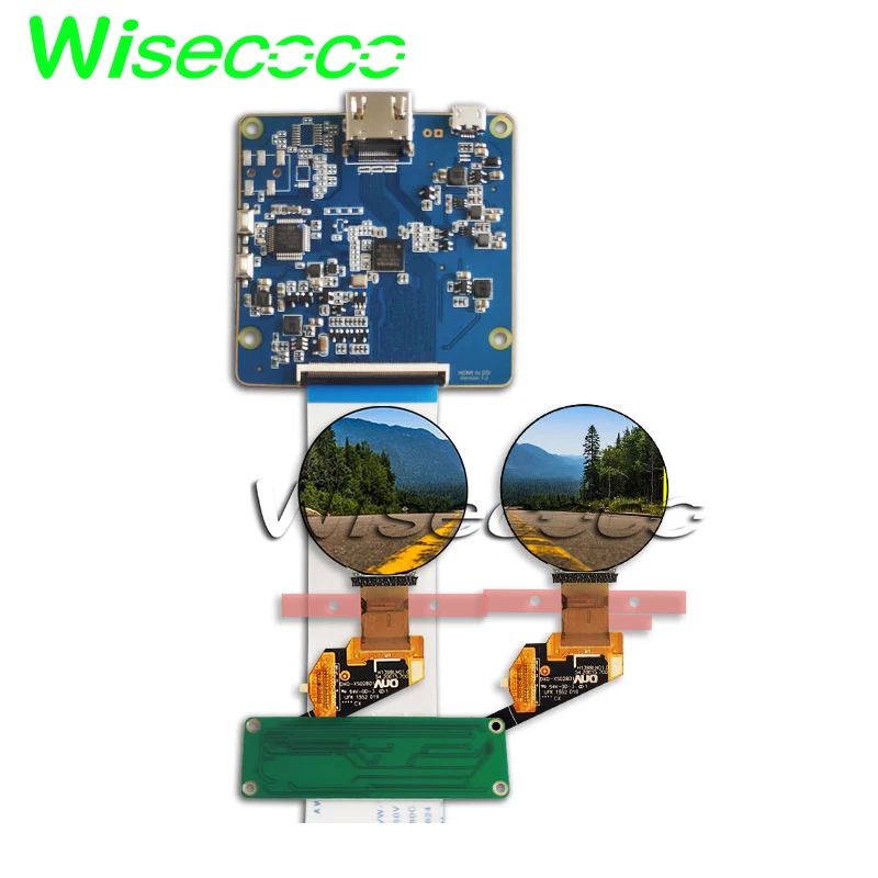 círculo tela h139bln01.0 mipi placa para wearable relógio diy projeto