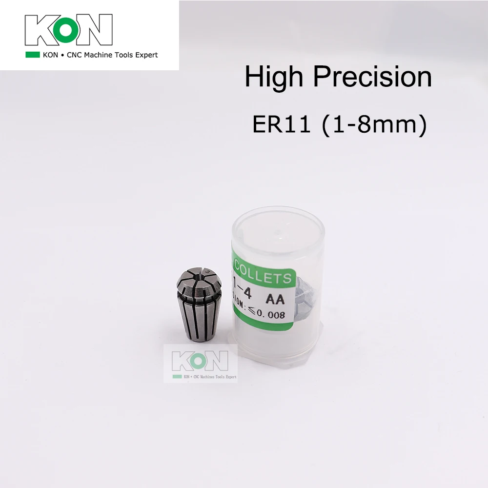 

[ChinaKON] ER11 Collet ER11 1-8mm 1.5mm 2.5mm 3.175mm 6.35mm CNC Spring ER Collet Milling Machine ER11 High Precision