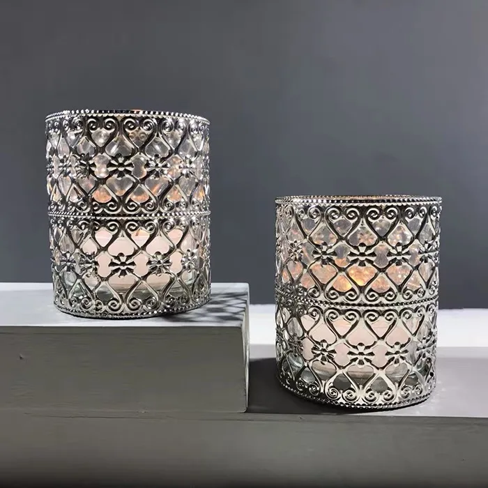 

Manufacturer Direct European Crystal candlestick Storage Bucket Eyebrow Pencil Comb Finishing Storage Box Sign the Pen Holder D