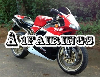 

Covers for Ducati 996 748 916 998 1996 1997 1998 1999 00 01 02 ABS Plastic Injection Cowling Motorcycle White Red Bodywork Panel