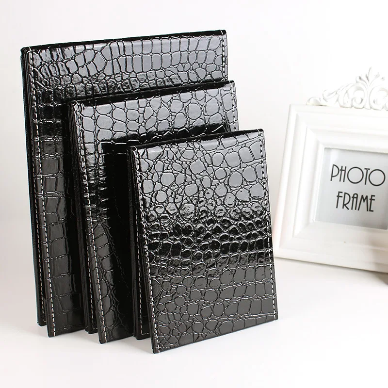 

Women Cosmetic Folding Table Mirror Portable Multi-used Crocodile Pattern PU Leather Case Mirror Foldable Standing Makeup Mirror