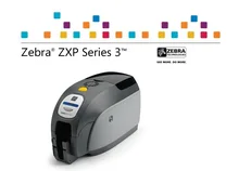 Zebra ZXP Series 3 HD card printer use special color ribbon for business etiquetadora