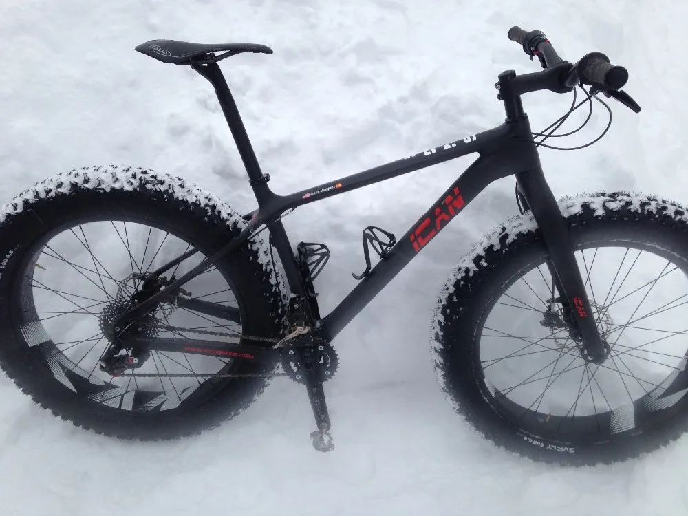 Sale ICAN High Performance Carbon fat bike frame 26er carbon fatty bike frame Rear Space 197mm 16/18/20inch 120mm BSA 0 Sale ICAN High Performance Carbon fat bike frame 26er carbon fatty bike frame Rear Space 197mm 16/18/20inch 120mm BSA 0