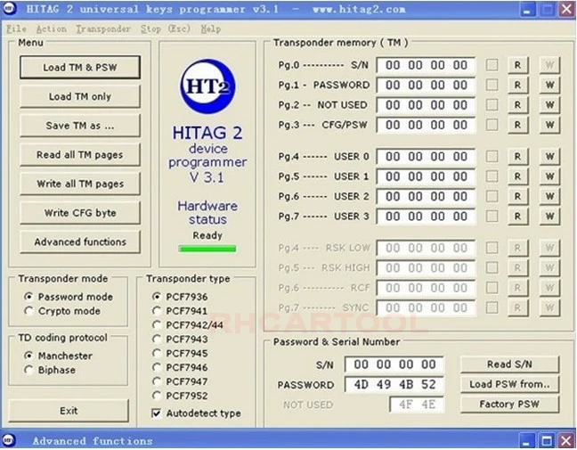 Автомобильный Стайлинг HITAG2 V3.1 Программист HiTag2 программист hitag 2 HITAG-2 V3.1 программист