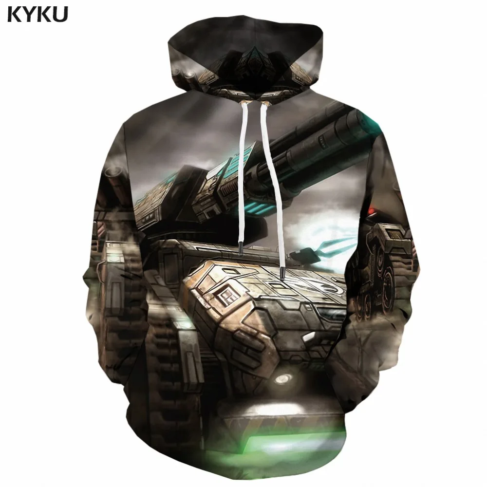 KYKU Brand Skull Sweatshirts men Galaxy Space 3d Printed Flame Sweatshirt Printed Moon Hoodie Print Magic Hooded Casual