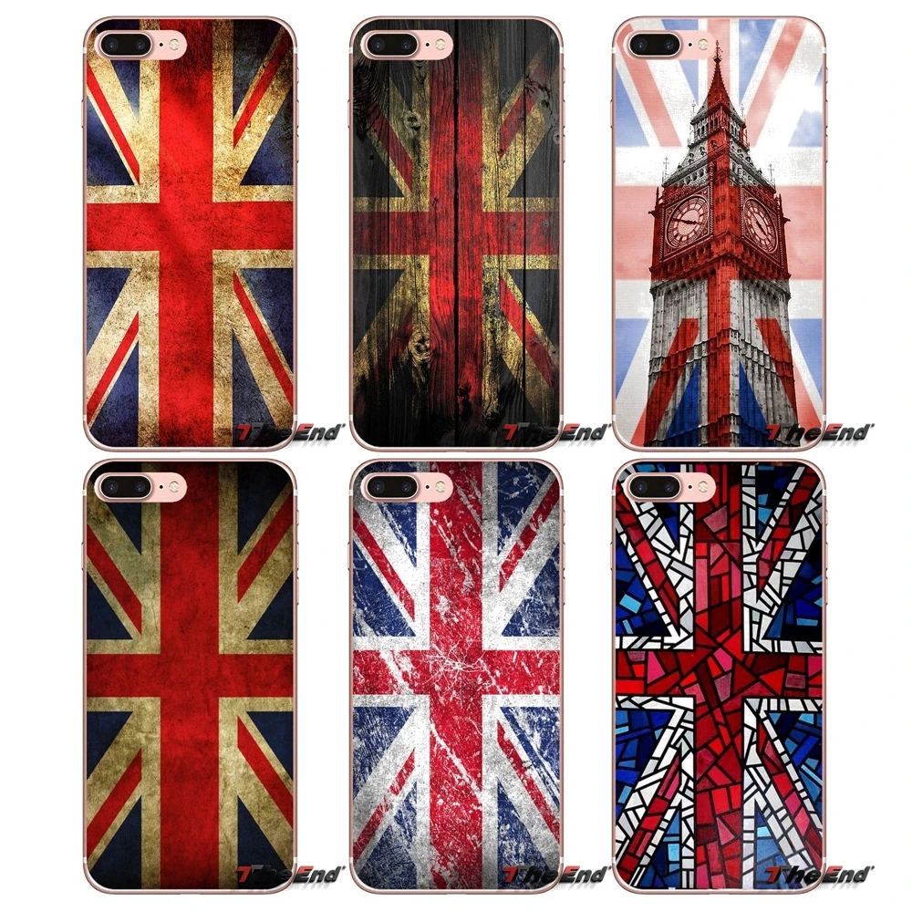 

England british english uk flag Soft Case For Samsung Galaxy J1 J2 J3 J5 J7 A3 A5 A7 2015 2016 2017 J530 J730 Fundas Coque