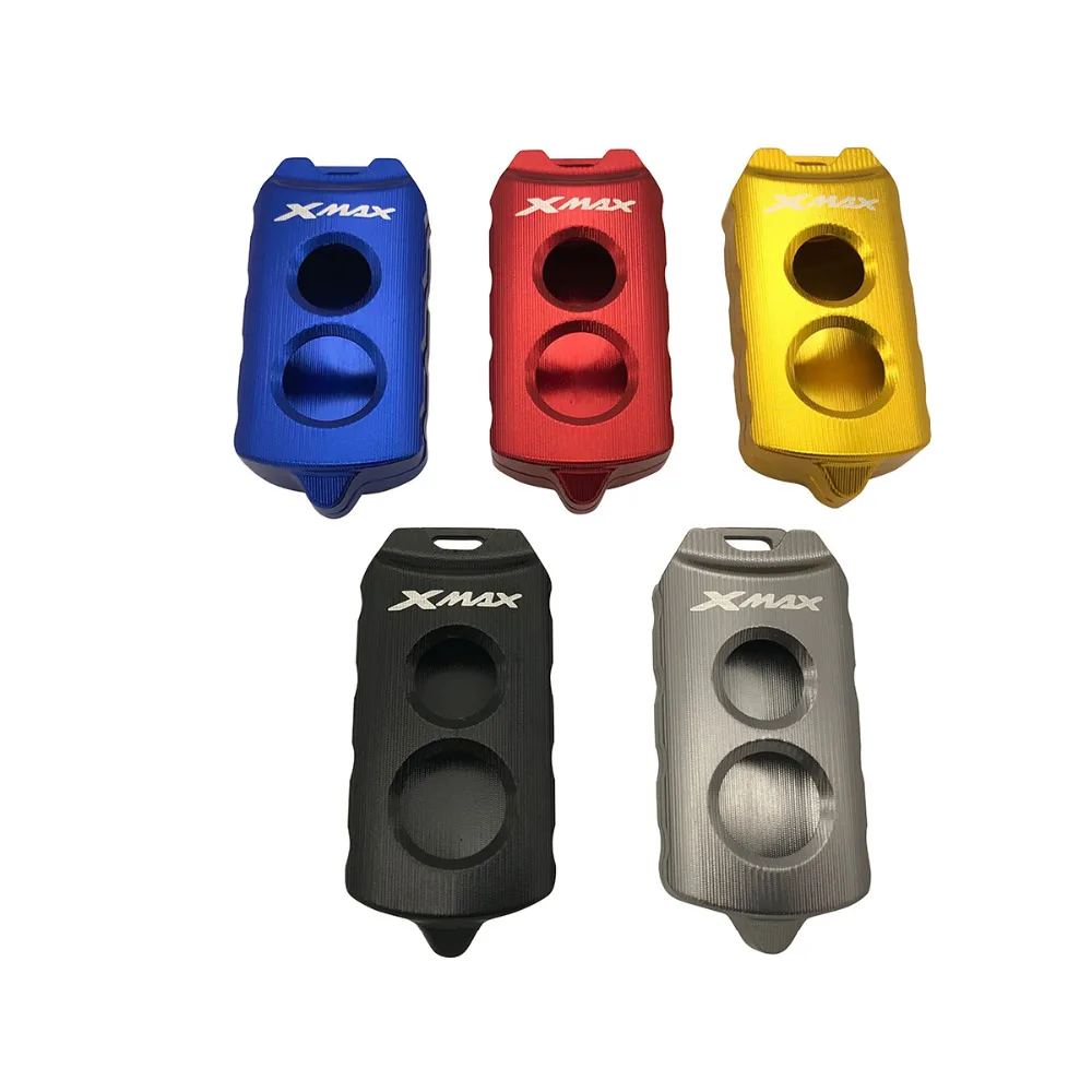 

Motorcycle CNC XMAX keychain key Case Remote Control Bag Cover For YAMAHA XMAX300 400 125 250 2017 2018 2019 QBIX125 2018 2019