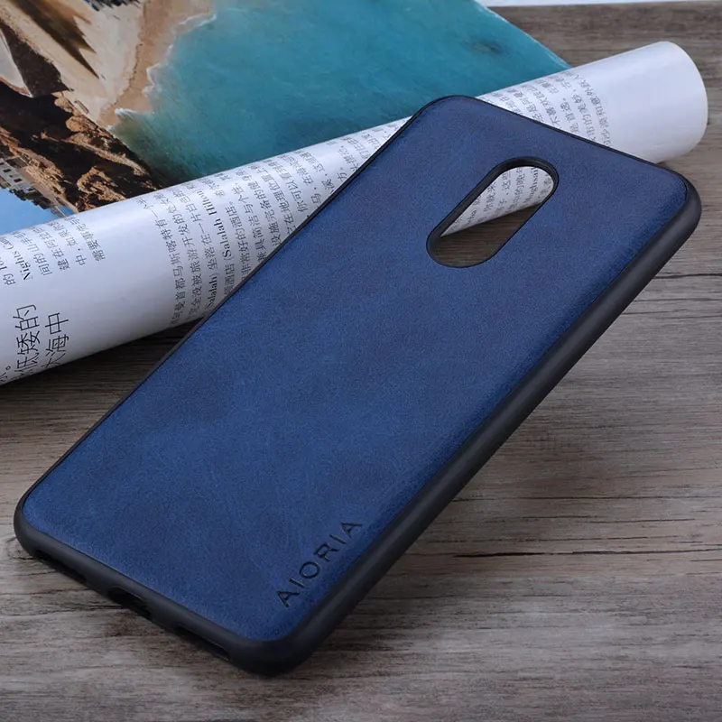 

for xiaomi redmi 5 plus case Luxury Vintage leather Skin cover phone cases for xiaomi redmi 5 plus funda Business coque capa