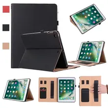 Для нового iPad 2017 9 7 1823/1822 модель PU кожаный Смарт Чехол кошелек