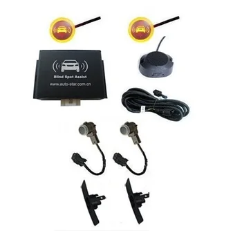 

buzzer model hot reversing parking sensor system 0261 BSA car blind spot assist system with 2 push-out PDC sensors