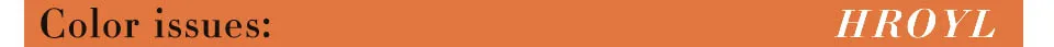Color Issues