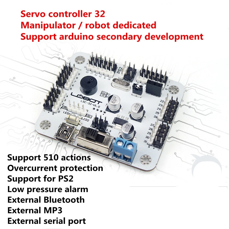 bluetooth arduino robot control board