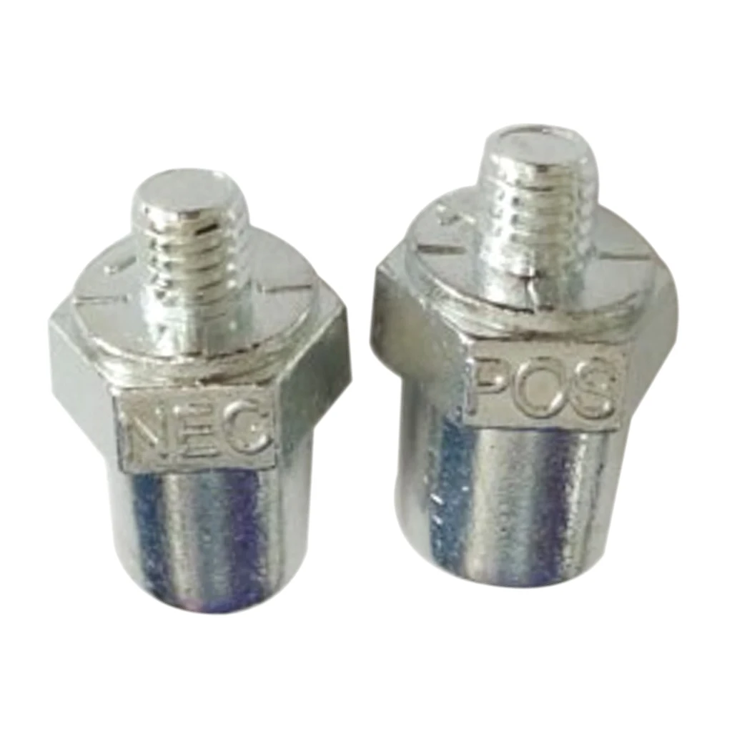 

1 Set Universal Positive Negative Car Battery Terminal Clamp Clip Connector Copper Corrosion Resistance M16 For Most Vehicles