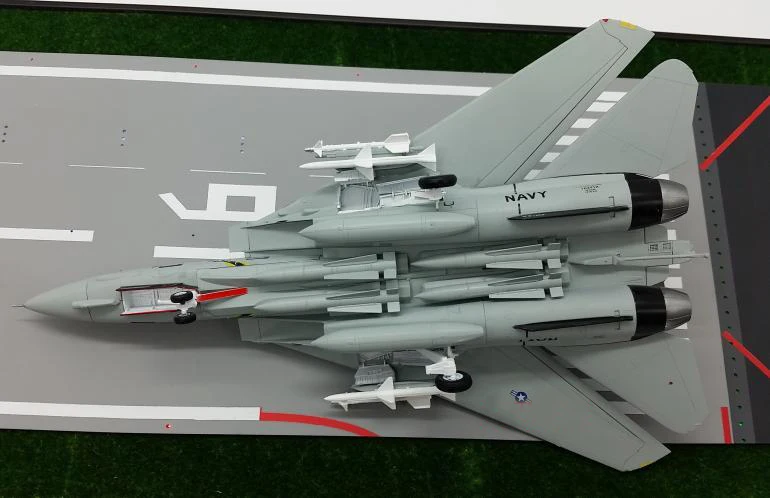 1: 72 air force F14B VF-103 истребитель-бомбардировщик модель труба 37186 Коллекция Модель