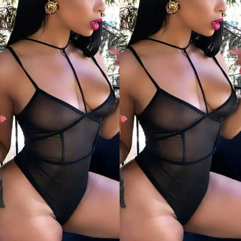 

Thefound Hot See Through Sexy-Lingerie-Sleepwear-Women's-G-string-Dress-Underwear-Babydoll-Nightwear Fashion