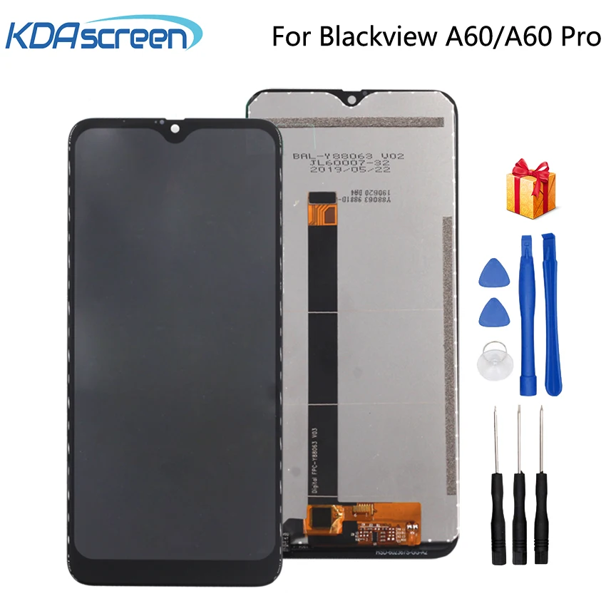 Goede Originele LCD Voor Blackview A60 Lcd Touch Screen Assembly Reparatie Onderdelen Voor Blackview A60 Pro Screen LCD Display