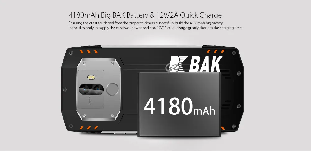 Смартфон Blackview BV9000 4 Гб ОЗУ 64 Гб ПЗУ IP68 Водонепроницаемый 5," 18:9 4180 мАч Android 7,1 NFC Быстрая зарядка мобильный телефон