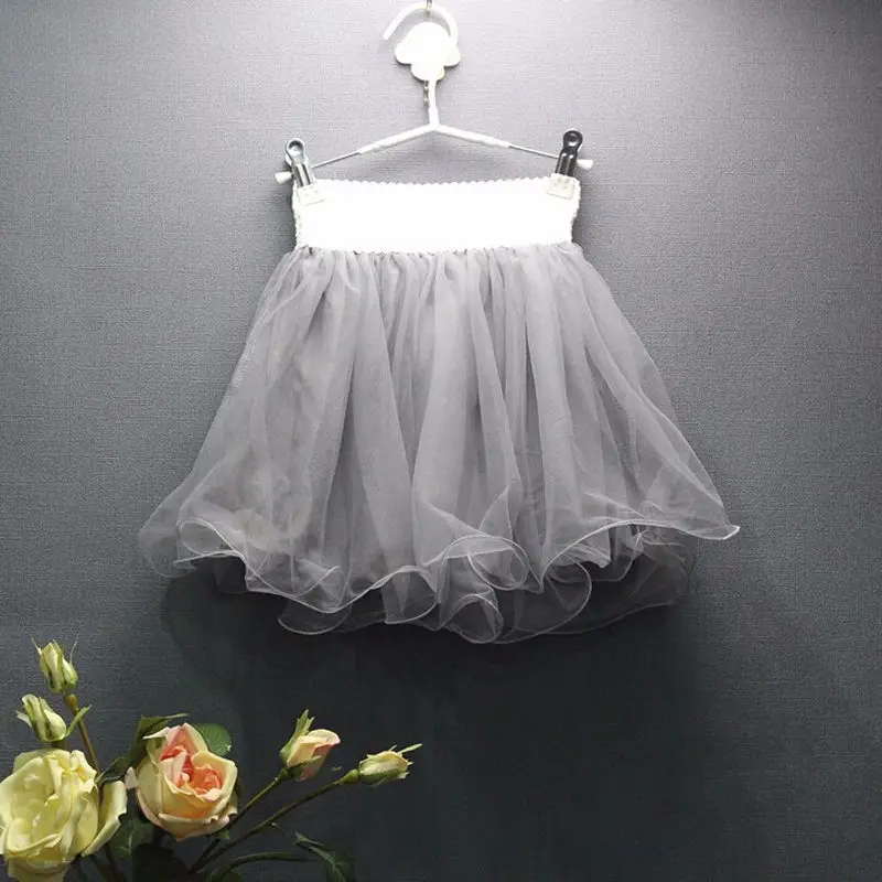 Летние юбки-пачки для маленьких девочек, футболка без рукавов, топы, комплект из 2 предметов