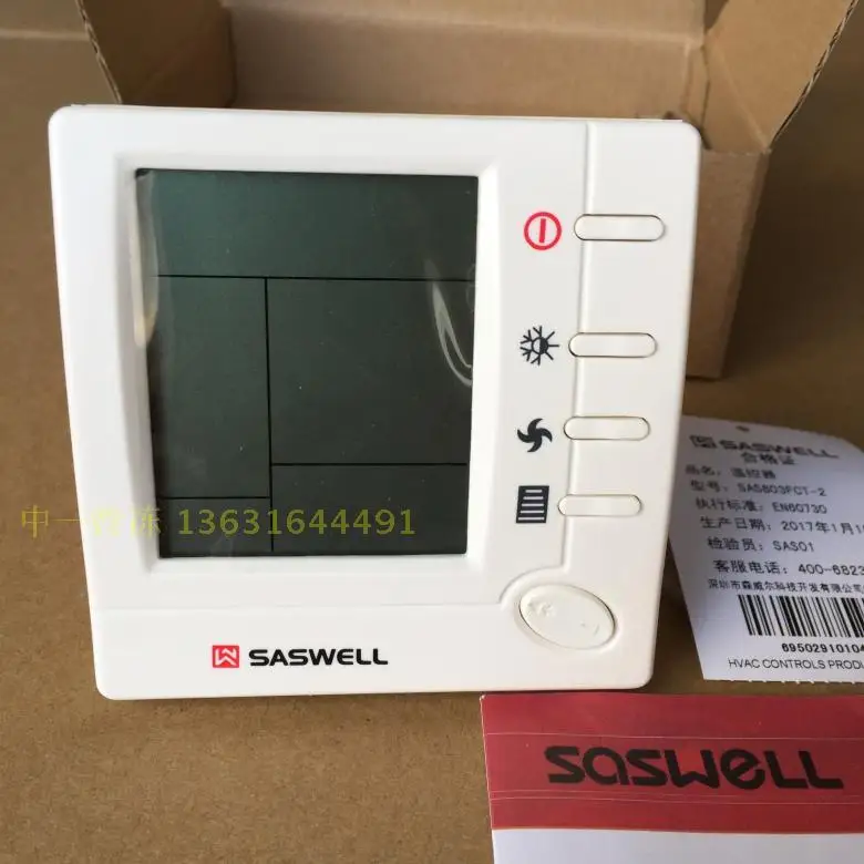 

Central Air Conditioning Temperature Controller SAS803FCT-2Y R-emote Control T-emperature Controller