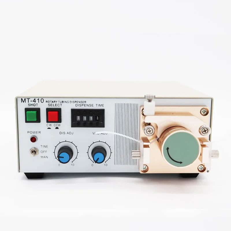 

Peristaltic automatic dispensing machine 502 Instant dry fast adhesive anaerobic adhesive MT-410 Epoxy ink water glue machine