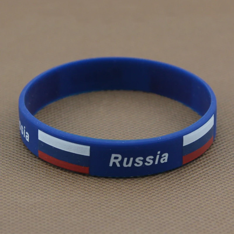 Buy Sport Silicone Bracelets Flag Color Bracelet Spain