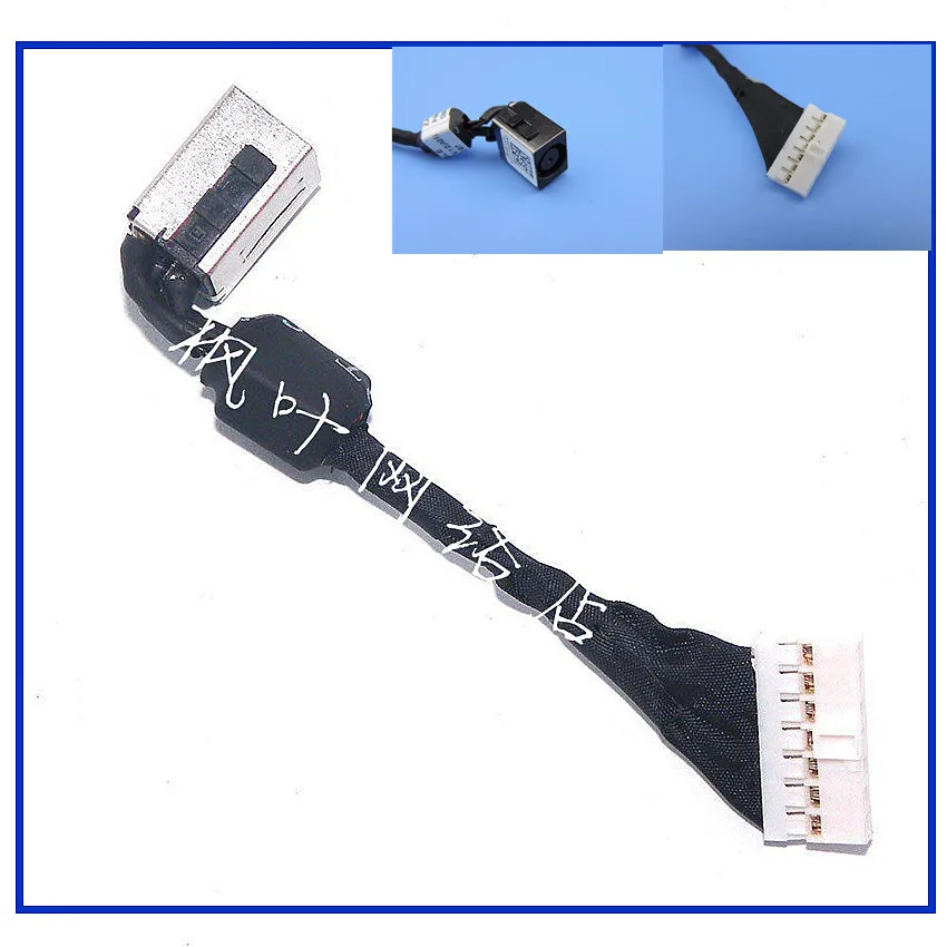 

New Laptop DC Power Jack Cable Charging Connector Port Wire Cord For Dell Alienware 13 R2 0VPY14