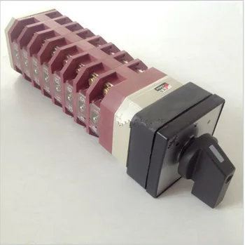 

AC 500V 16A 32 Terminals 3 Positions Rotary Changeover Cam Switch LW12-16/8