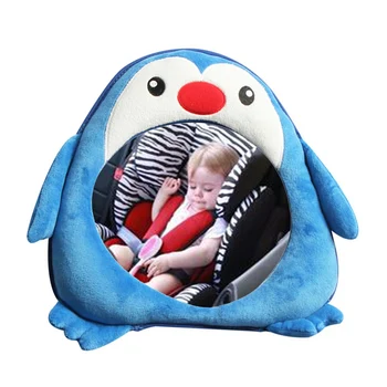 

Wide View Rear Adjustable Safety Seat Car Back Mirror Headrest Mount For Baby