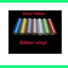 Скидка 5 штук 30 см x 100 см Блестящий винил для теплопередачи пресс режущий плоттер