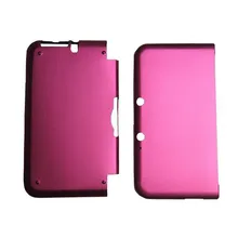 Красный анти-шок жесткий Алюминий металлическая коробка чехол в виде ракушки для nintendo 3DS XL LL