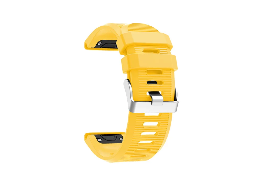 Ремешок для часов Garmin Fenix 3/3 HR 26 мм сменный ремешок для часов Garmin Fenix 5X ремень быстрая замена подходит Ремешок Браслет ремешок - Цвет: yellow