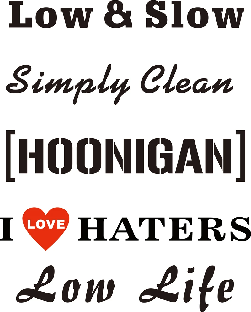 Set Dari 5 Lambat JDM Racing Hoonigan Cinta Haters Rendah Menurunkan