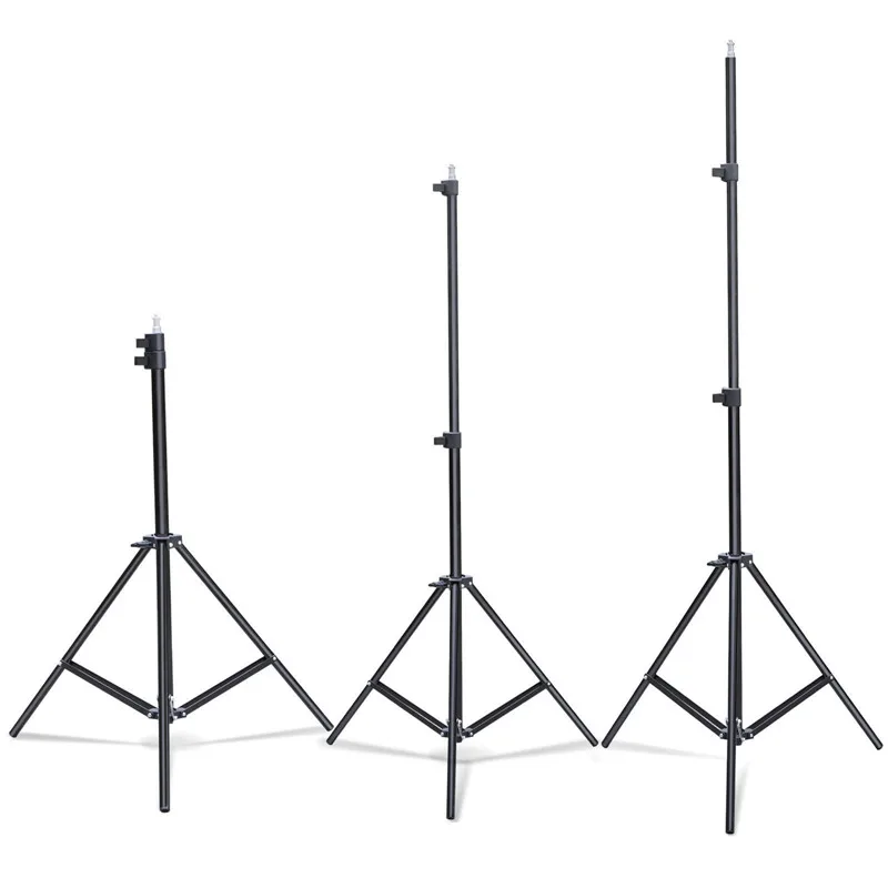 Studio supplies 304 2m light stand stand 1/4 screw head tripod spring light for Flash Photography Softbox LED