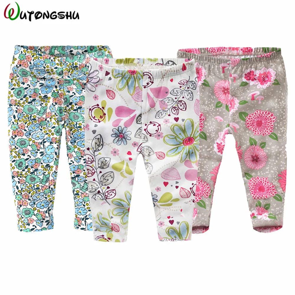 3 PCS Baby Boy Girl Pants Autumn Spring Cotton Infant Legging Newborn Boy Pants Baby Girl Clothing 0-4Y Baby Skinny Trousers