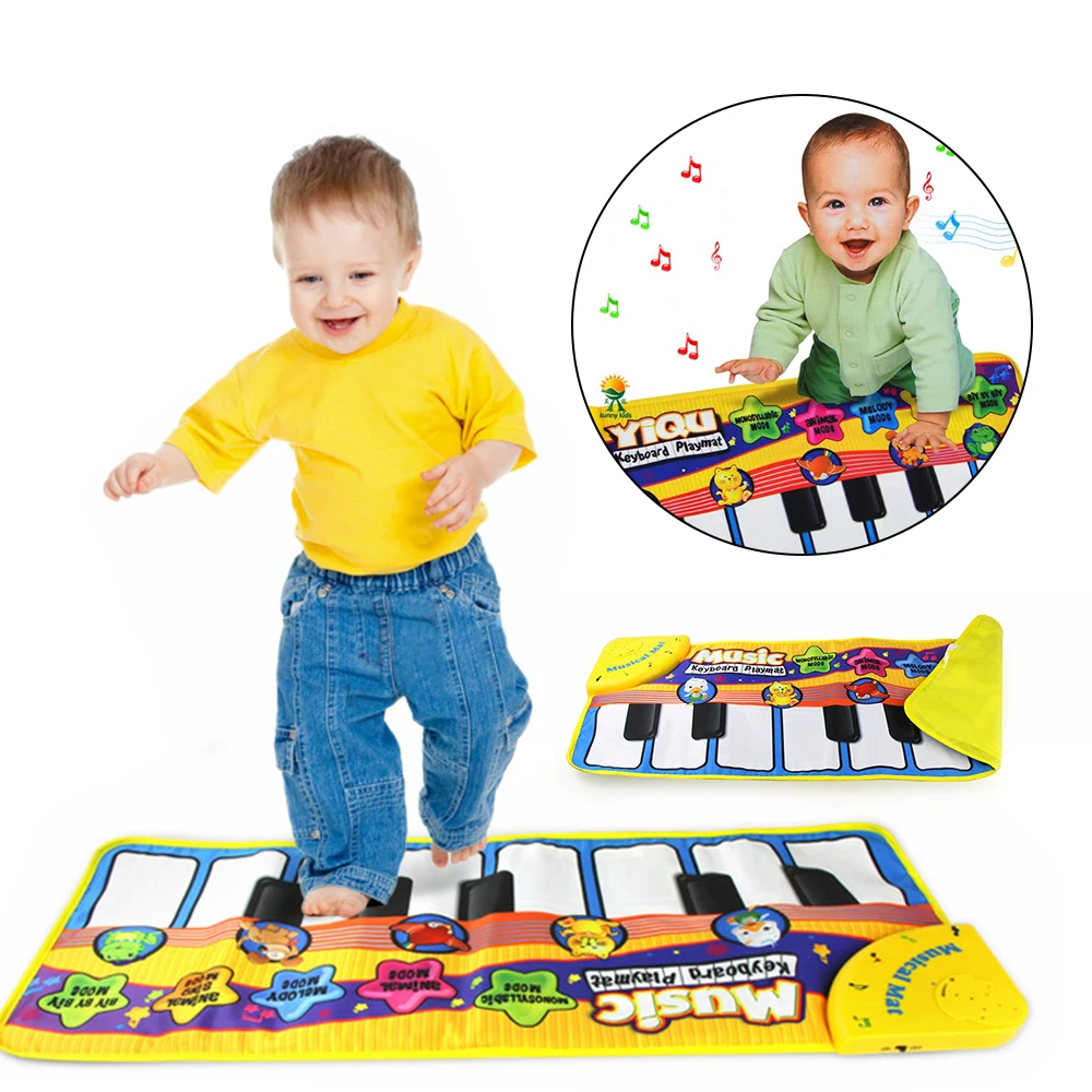 

Music Infant Carpet Puzzles Kids Rug Developing Mat Educational Piano Music Playmat Baby Play Mat Speelkleed Fun Children's Mats