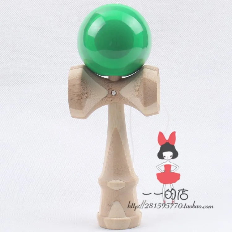 20pcs Bamboo green kendama can degrade Outdoor sport Adult educational