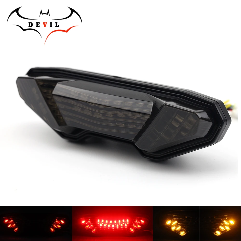 Светодиодный задний фонарь указатель поворота для YAMAHA MT 09 14 16 Φ MT09 Tracer 900/GT MT10 FZ10 15