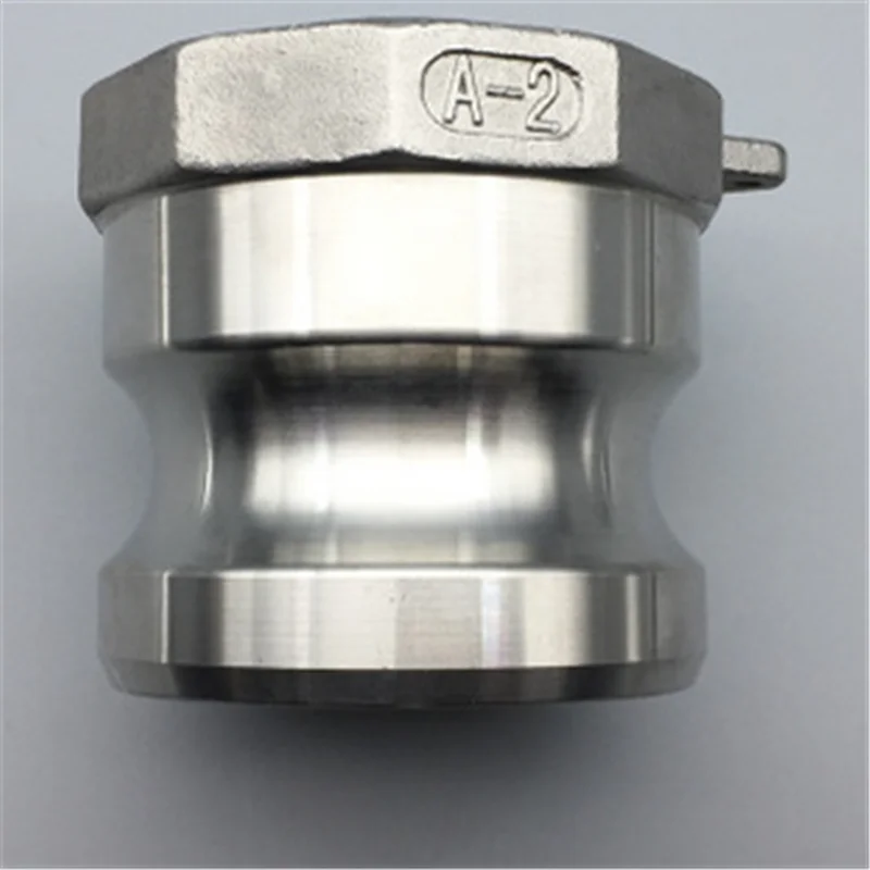 

1 PC New Stainless Steel 1/2" A Trash Pump Adapter Male Camlock X Female Pipe Threads SA609 P0.11