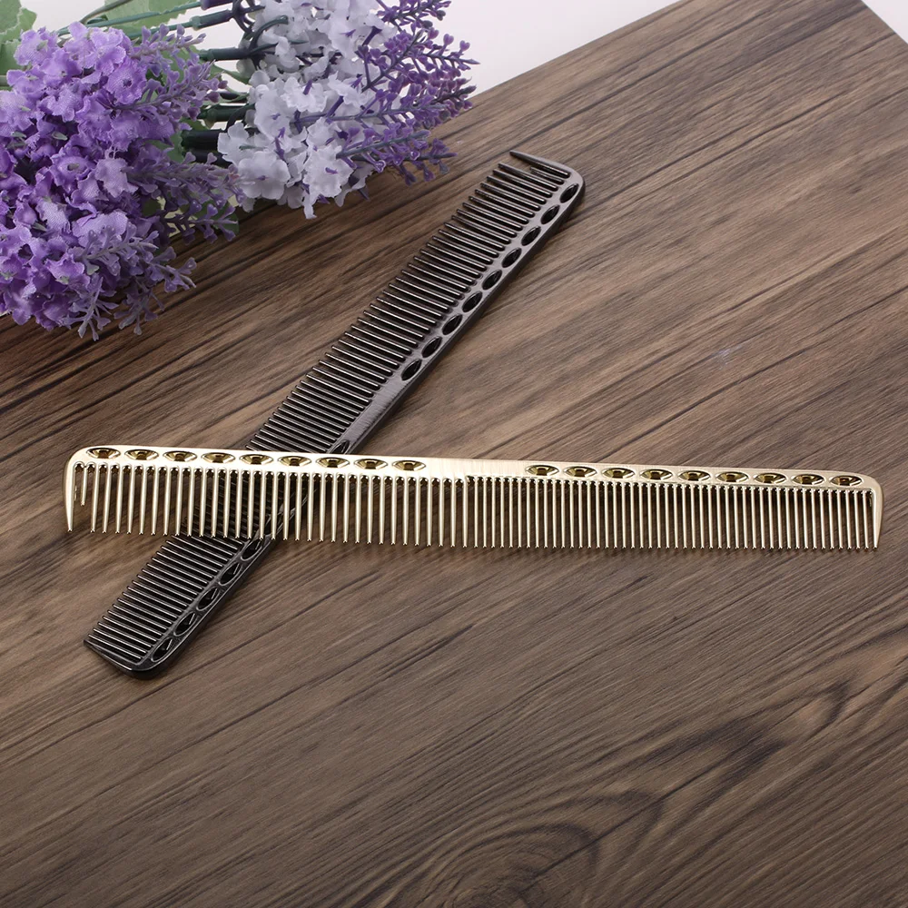 2 в 1 расческа для волос из нержавеющей стали|hair cutting comb|hairdresser combcutting comb |