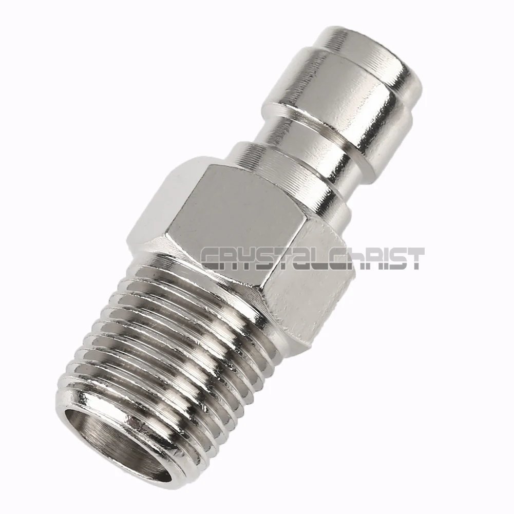 Новый 1 x Пейнтбол мужской quick disconnect адаптер 1/8 "ДНЯО Работает с любым 1/8" npt